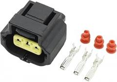 1 Set 3P Female 184032-1 Car Generator Alternator Electronic Connector Wire Harness Pigtail Connectors(Female Connector Set)