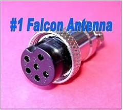 6 Pin CB Ham Radio Microphone Female Plug End