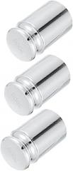 3pcs Chrome Plated Calibration Weights Balance Tools for Laboratory and Electronic Scale Calibration