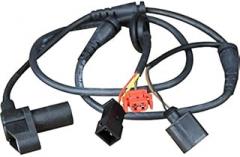 AIP Electronics ABS Anti-Lock Brake Wheel Speed Sensor Compatible with 2000-2003 Audi A6 S4 and S6 Front OEM Fit ABS61