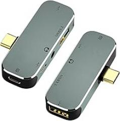 Type C to USpB TypeC to 3.5MM USpBC PD Type-C to HDMI-Compatible Adaptier Converter Hub Splitter Docking Station for MaicBook New 2026 High for Reliable Electronic Component
