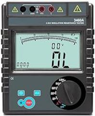 5 Gears Electronic Insulation Resistance Tester Up to 5KV,0.1MΩ- 400GΩ