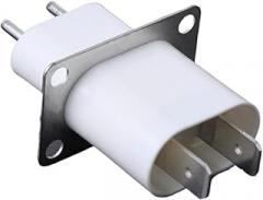 5Pcs Electronic Microwave Oven Magnetron 4 Filament Pin Sockets Converter Home