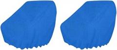2Pcs Boat Seat Covers Protectors Windproof Furniture Protection Universal Heavy Duty Water Resistant Chair Covers, Blue