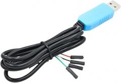 【ah ROBOT】PL2303 Ta Usab RS232 Convert Serial Cable PL2303TA Compatible With Win XP/VISTA/7/8/8.1 Better Than Pl2303hx New 2025 For Arrival High Reliable Electronic Component, Stable Performance