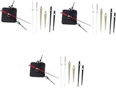 DOITOOL 3pcs Electric Wall Clock stropping kit Sports Accessories Electronic Clock Movements Shaft Clock Movement Clock Movement Replacement Clock Accessories Household Suite Appendix