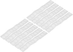 Pilipane UHF RFID Tags Rewritable Adhesive Labels 30mm 860960MHz KM4Q Chip ISO 18000 6C EPC Class1 Gen2 for Warehousing Vehicles Liquor Books Clothing Assets Jewelry Management PET