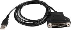 USB to DB25 Male RS232 Serial Cable for Sartorius Electronic Scale(0.29m)
