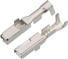 20 Pieces 2.2 MM H62 Brass Tinned Wiring Copper Terminal Car Male and Female Connector Socket DJ611-2.2A 7114-4021(Female)