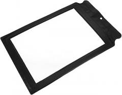 GANAZONO Fresnel Page Magnifier Bookmark with Black PVC Frame, Ultra-Thin Handheld Magnifying Sheet for Reading Books and Newspapers, Visual Aid for Seniors and Low Vision Users