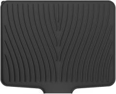 Silicone Dish Drying Mat - 40x33cm Non-Slip Heat-Resistant Kitchen Drainer Mat - Folding Draining Mat Dishes, Glasses, and Utensils (Beige)(02)