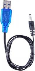 Compactly USB Charging Cord 3.7V 3.5mm Tip to USB Charging Cable Compatible for Remote Car Electronics Power Supply