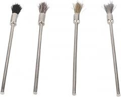 4pcs Scratch Brush Pen Set Fiberglass Nylon Tip Rust Remover Brush Pen for Jewelry Circuit Boards Jewelry Watch Electronic Applications