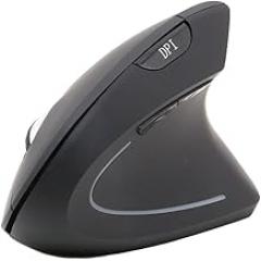 Bluetooth 4.0 Mouse Ergonomic Vertical Mouse Wireless Computer Mice for PC Laptop MAC (Black)