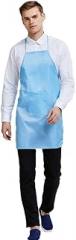 Anti-Static ESD Dust-Free Apron for Electronics Clean Room Lab,Insulation Protection,Unisex, Workshop Protective (SHORT, BLUE)