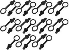 DC power socket dust covers for 5 5 * 2 5 power base, protective plastic designed for waterproofing and safe storage of power sockets in electronic devices