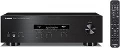 Yamaha Audio 2021 Yamaha R-S202 Stereo Receiver with Built-In Bluetooth Connectivity, Up to 100W Per Channel at 8 Ohms, 4 x RCA-In, 1 x RCA-Out, Front Panel 1/4'' Headphone Output (Black) (Renewed)