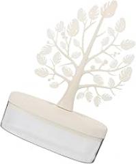 Milisten Branch Jewelry Rack Jewelry Tree Stand with Detachable Base White Multifunctional Bracelet Organizer Necklace Holder for Home Desktop Display