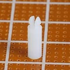 50 Pcs Stud Screw Isolation Stud M4.9X6.8 66 Nylon Bag SP4-3