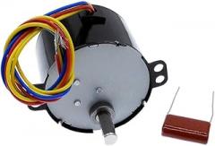 Electronic Components Motor AC Motor Permanent Magnet Synchronous Motor AC 220V Speed Reducer Motors Controllable Positive and Negative Inversion 6W (Speed : 80rpm)