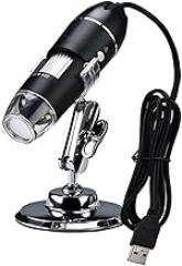 USB Microscope Portable Electronic Magnifier for Scientific Experiments Mechanical Maintenance Precious Identification with High Resolution Clear Image and Low Power Consumption