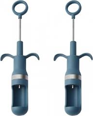 Milisten Manual Jujube Corer and Red Date Core Remover, 2pcs Stainless Steel Fruit Core Removing Tool for Cherry, Portable Kitchen Gadget for Home and Travel