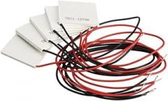 TEC1-12706 Thermoelectric Cooler Module 12V Peltier Cooling Plate for Electronics Suitable for DIY Projects and Refrigeration Applications 5-Piece Set