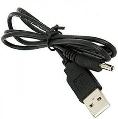 ARTIBETTER 3pcs Jack to USB Cable Black Dc Power Supply Data Charge Cable for Electronics