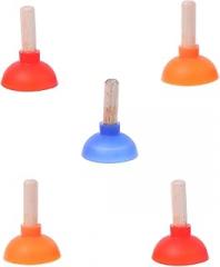 5pcs Colorful Toilet Plunger Holder Sucker Stand for Support Cellphone Holder