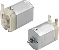 Heyiarbeit Micro DC Motor 6V 10000 RPM 130 Steel Terminal Carbon Brush Round Shaft High Speed Motor for RC Boat Electronic Equipment 2Pcs