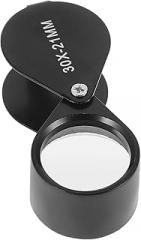 Jewelry Explore Magnifier Handheld Folding for Watches Stamps and Antiques Magnifier for Easy Identification and Reading