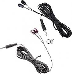 3.5mm Dual IR Infrared Remote Control Receiver Extension Cable Extender for TV Set IR Receiver Extender Repeater System