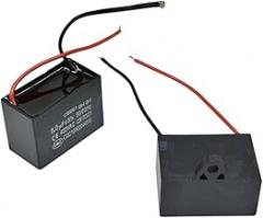 CBB61 Ac Motor Speed Run Capacitor Fan Refrigerator Start Terminal Ceiling CBB Running Rectangle New 2025 for Arrival High Reliable Electronic Component, Precision, Stable Performance