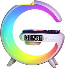 BIIuetuoth Speaker Wirreless Charrger Pad Stand Home Stereo Loudspeaker Subwoofer RGB Night Light Lamp High-Speed Charging Support Station Dock New 2026 High for Reliable Electronic Component