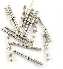 10PCS Guide Column Length 50mm Electronic Detection Positioning Column Metal Spring Test Positioning Pin,Pin Head Dia 2.2mm
