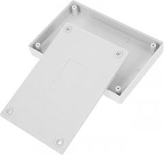 HOMSFOU Portable Hidden Compartment Box for Electronics Secret Storage Container Plastic Project Enclosure Money Hider Unobtrusive Design