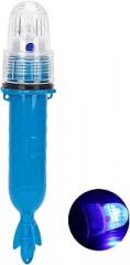 Safety Beacon Light, Boat Flares Kayak Navigation Lights Emergency Flares Warning Flashing Bar Electronic Visual Distress Signal Bait Lure Lamp for Paddles Pontoon Kayaking Marine Pontoon Ship(blue)