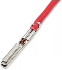 1.0MM Auto ECU Crimp Terminal Wire Electronic Connector M23S05K351 Terminal Car Soc~ets With 18 AWG Cable(10 Pcs)