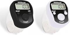 Electronic Finger Counter, 6 Pack Digital Tally Counter Clicker with Led, Resettable 5 LCD Digit Display Hand Tally Counter Counting for Golf,Goods Counting,Lap & Knitting