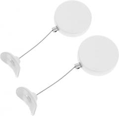 Artibetter 2pcs Retractable Theft Cable Lock High Strength Steel Wire Security Cable with Automatic Design for Electronics Durable Protection Against Loss and Theft