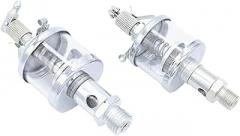1pcs Needle Valve Type Oil Cup Glass Transparent Oil Cup Automatic Oiler(M16x1.5 600cm3)