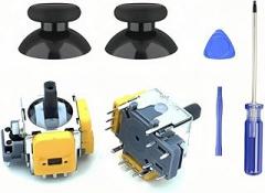 HYYHFIX 2 pcs 3D Analog Sensor Replacement for PS5 3D Joystick Module Parts Analog Caps Compatible with Sony PS5 DualSense Wireless Controller for PlayStation 5 Thumbsticks Controller