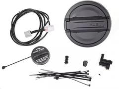 Car lock synchronization Fuel Tank Cover Compatible with Jeep Wrangler JL 2018-2024 Electronic Locking Fuel Gas Tank Cap Fuel Tank Cover