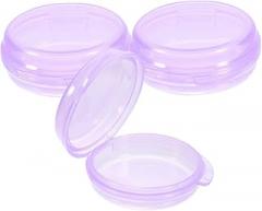 3pcs Portable Medicine Organizer Compact Pill Dispenser for Travel Daily Storage Easy Use Design for Seniors Material