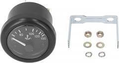 52mm Oil Temperature Gauge, Great Accuracy 50‑150℃ Range Oil Temp Gauge, Waterproof, Clear Display, for Diesel Engine, Automobile Instrument, Marine Instrument(12V)