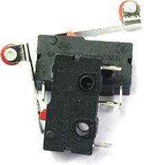 OUNONA 5Pcs Roller Micro Limit Switch SPDT Lever Arm 5A 125/250V 18mm Micro Switch for CNC 3-Pin Design for Electronic Equipment and Automation