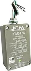 ICM517A Single Phase Surge Protective Device (SPD), NEMA Type 4X Enclosed Type 2, Surge Protection for HVAC, Motors, Appliances, Electronics & Refrigeration