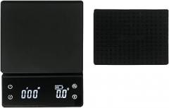 Coffee Scale with Timer Food Scale for Cooking Baking Electronic Weighing 6.6lb/3kg 1g Sensors(Charging)