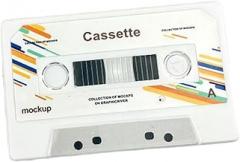 Cassette Tape, Voice Cassettes Tape 30/60/300 Seconds Message Recorder Customizable Sound Greeting Card for Couple - 300s White