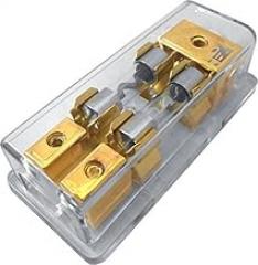 2/Twin/2X AGU in-Line Fuse Holder Distribution Block Stereo/Audio/Car 30A-100A